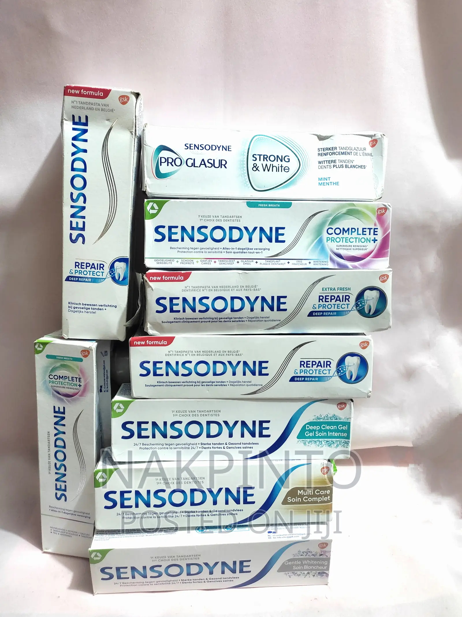 Parodontax Toothpaste (Plaque, Sensitive, Bleeding Gum) 75ml