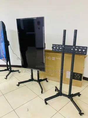 Durable and Affordable Moveable Tv Trolly for 32” to 70”.