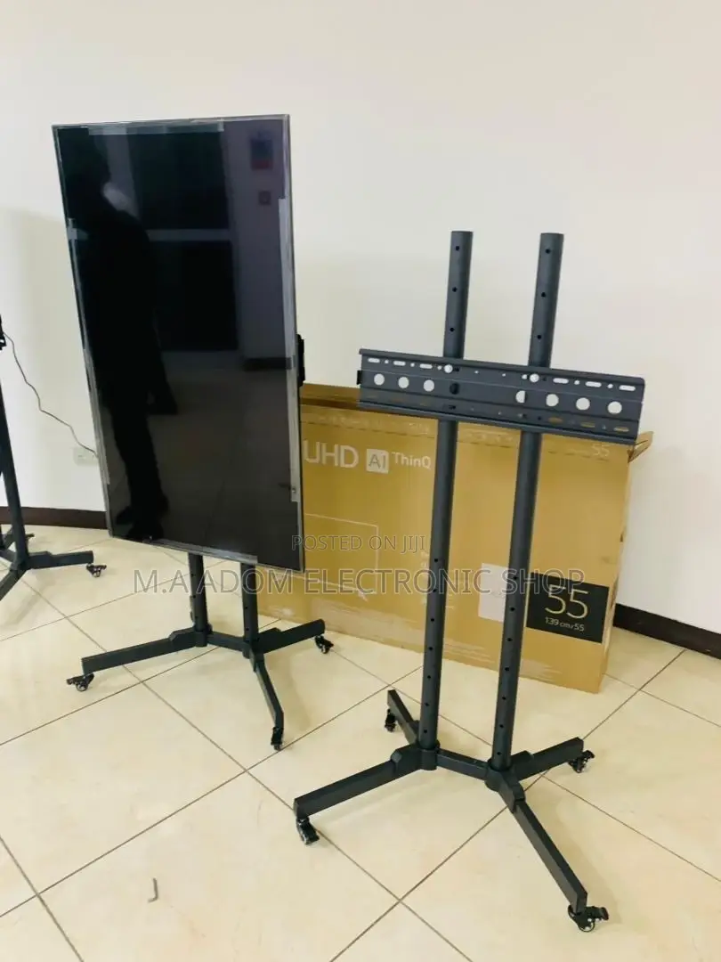 Sealed in Box Moveable Tv Trolly for 32 Inch to 70”.