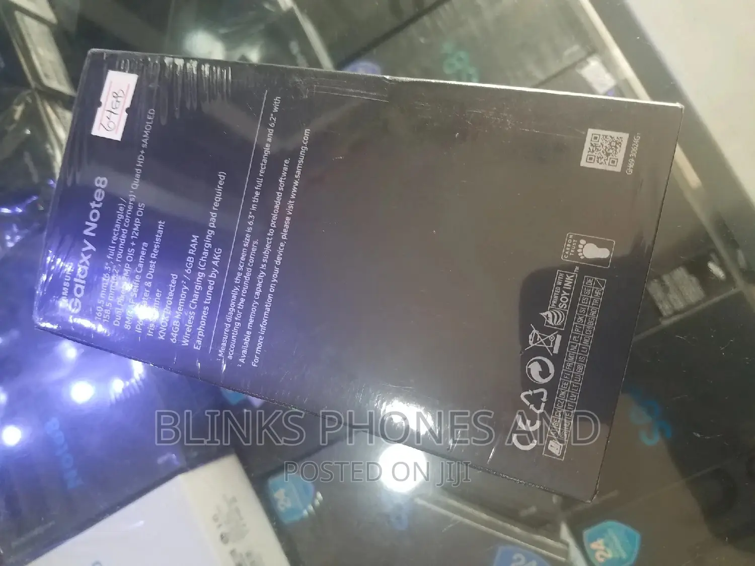 New Samsung Galaxy Note 8 64 GB Black