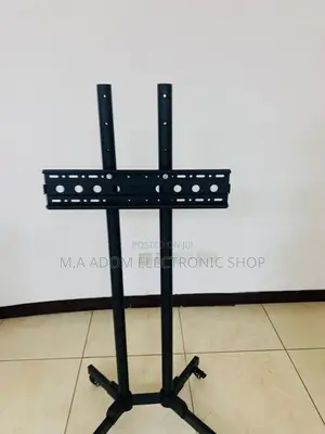 Anti-Rust Moveable Tv Trolly for 32” to 70 Inch(Black).