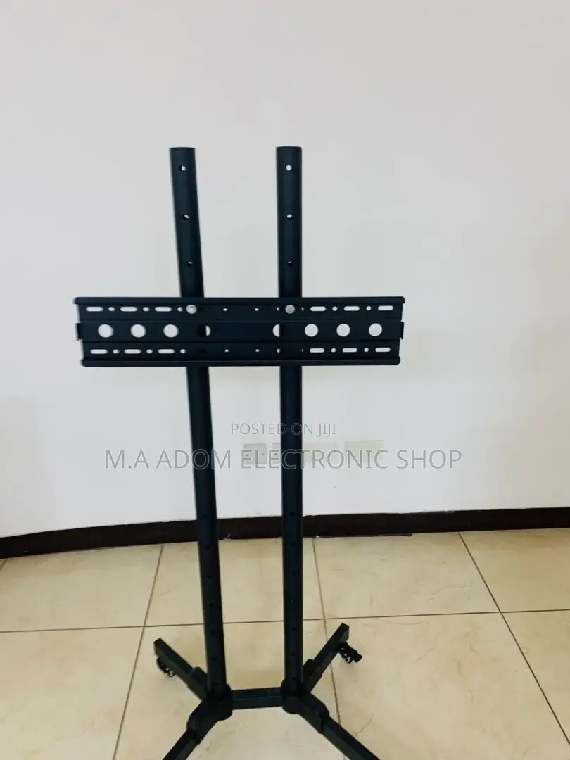 Anti-Rust Moveable Tv Trolly for 32” to 70 Inch(Black).
