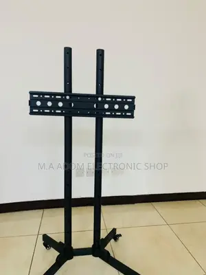 Long Lasting Moveable Tv Trolly for 32” to 70”(Black).