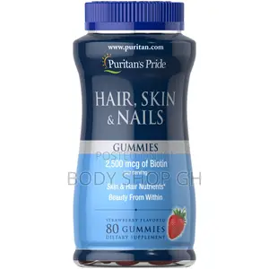 Puritans Pride Hair, Skin and Nail Gummy / Biotin + Collagen