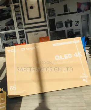 C635 TCL 65 Inches Glossy Qled Smart Electric QLED Black Tv