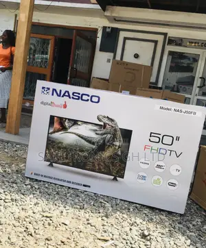 Full HD Black Electric 50 Inches Glossy Nasco Digital Tv