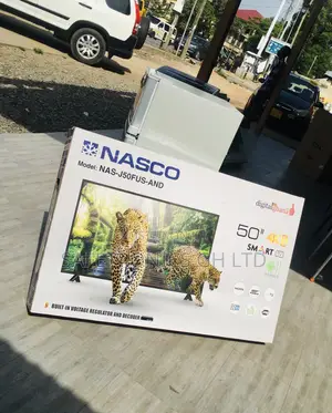 Smart Black Electric LED Glossy Nasco 50 Inches Tv
