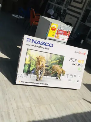 LED Glossy Nasco Smart 50 Inches Electric Black Tv