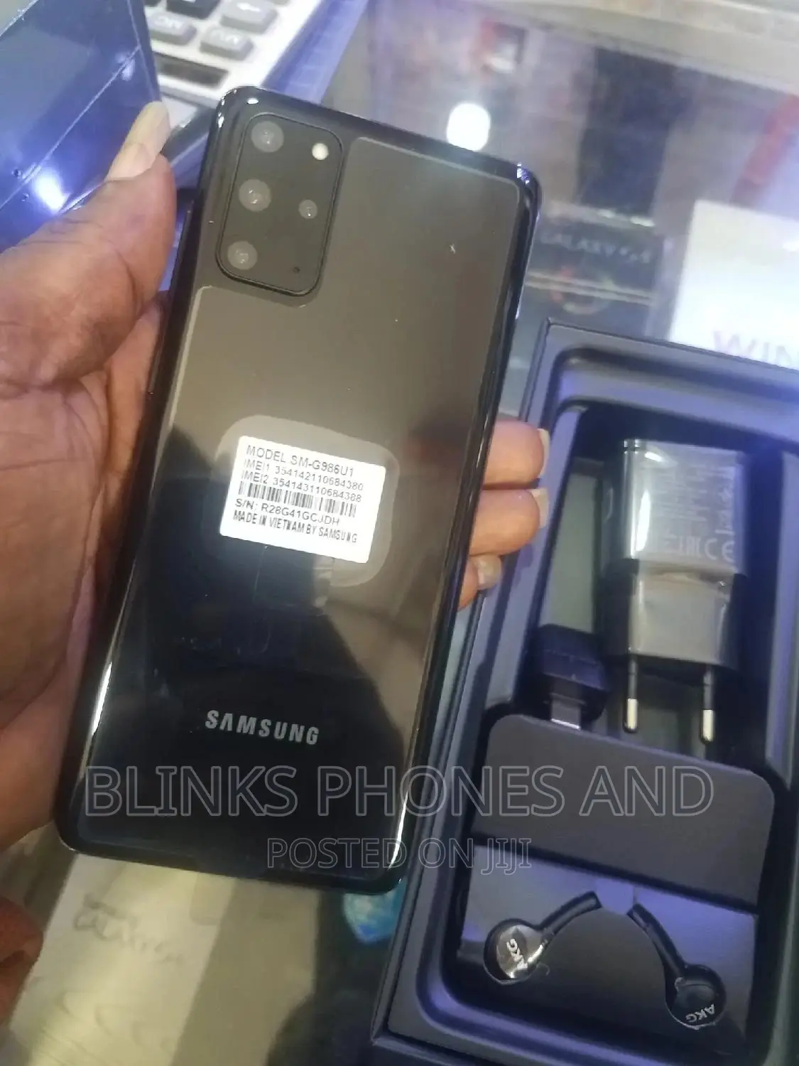 New Samsung Galaxy S20+ 5G 128 GB Black