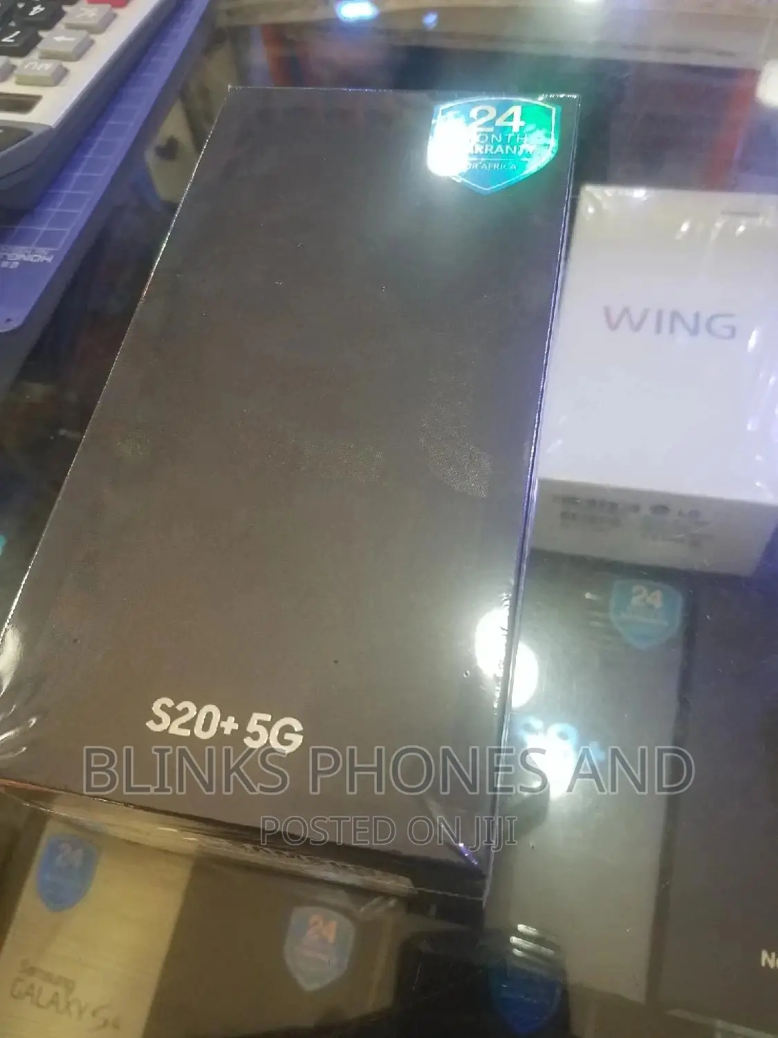 New Samsung Galaxy S20+ 5G 128 GB Black