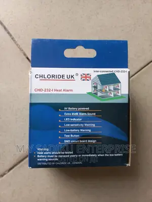 Chloride - Uk Smoke Detector ( Battery)
