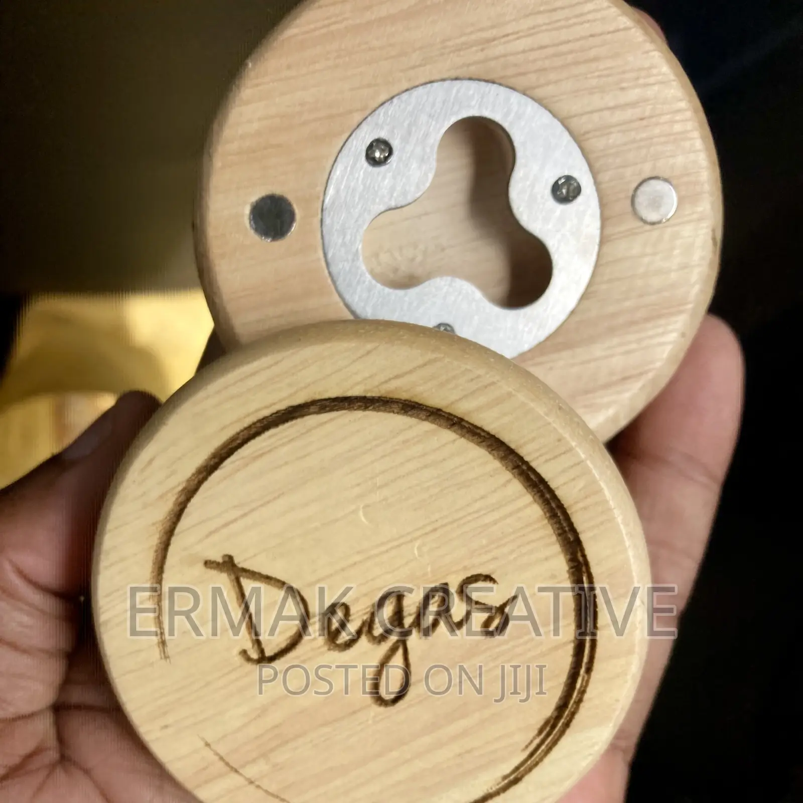 Engraved Wooden Opener
