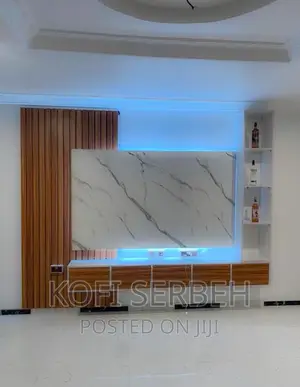 Original Led Tv Stand With Side Panels