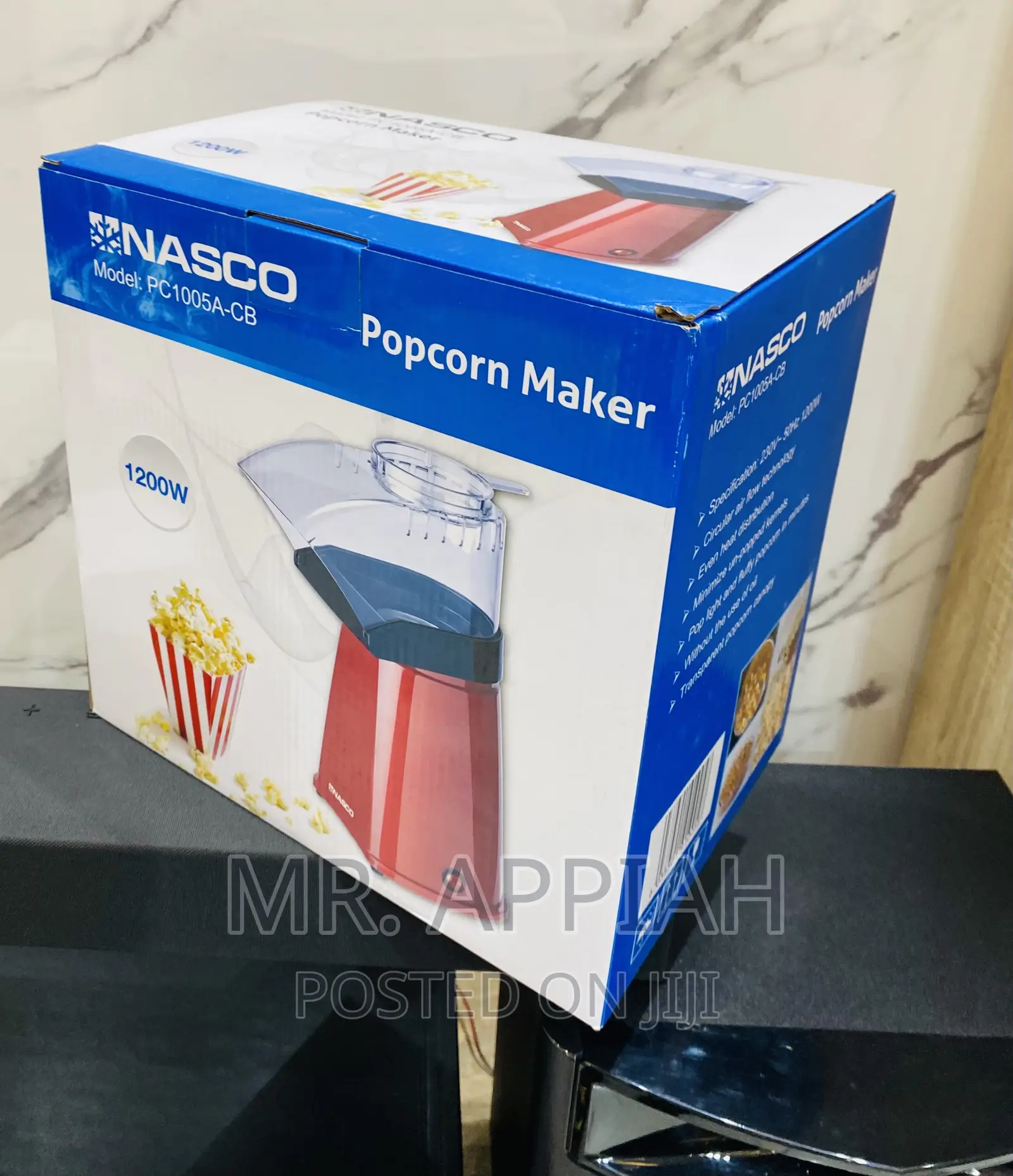 Latest,Affordable and ReliableNasco 1200 Watt Popcorn Maker