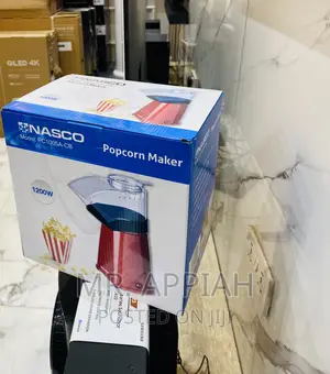 Plastic Body Nasco 1200 Watt Electric Popcorn Maker.