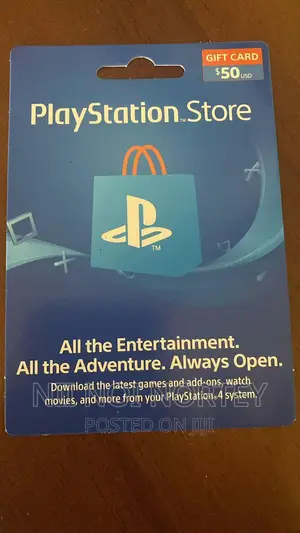 50$ Playstation Gift Card