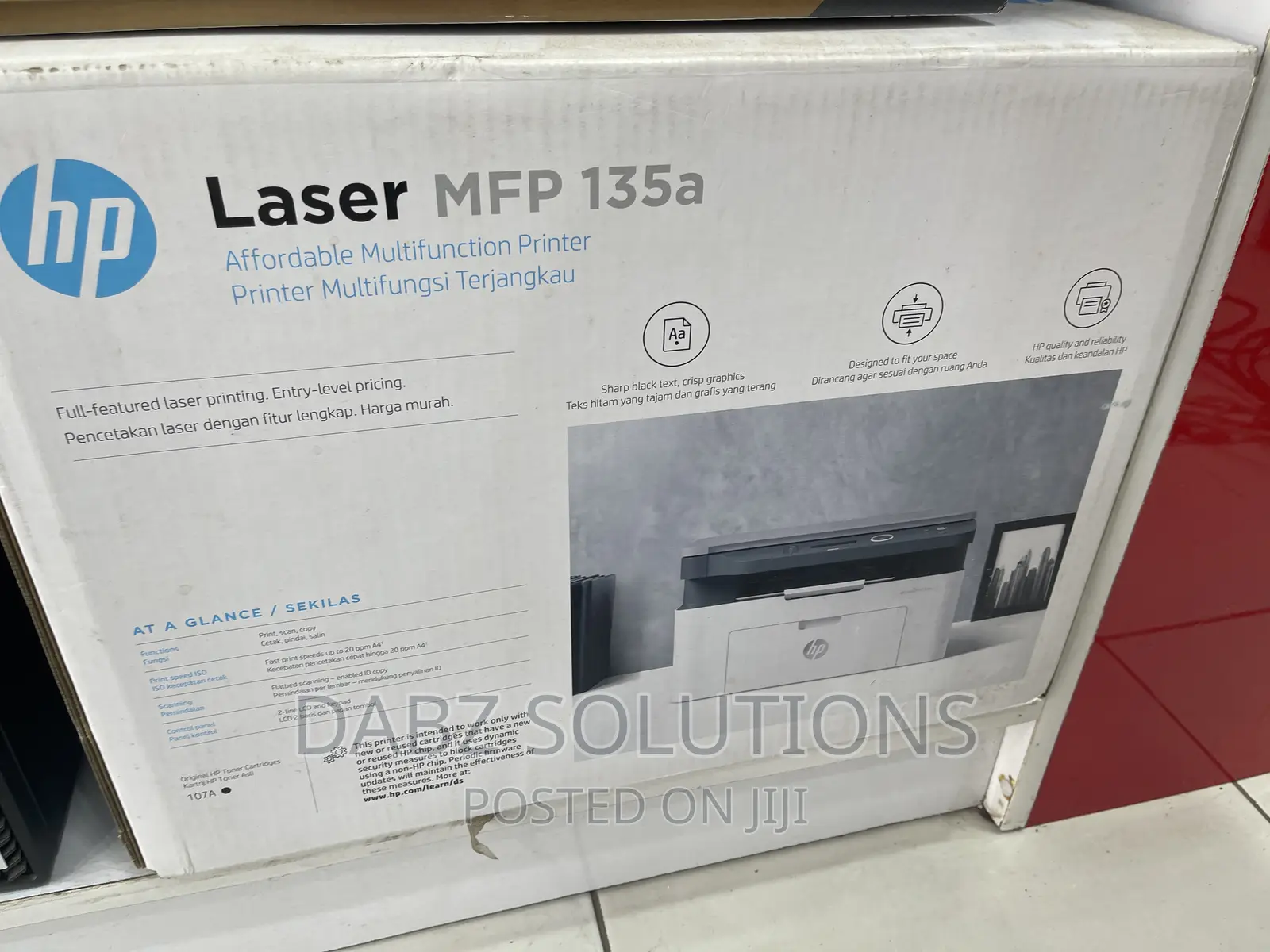HP Laser MFP 135a Printer