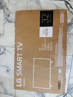 Zealous Sleek New Tv Slim Smart LG 32”LQ630 Tv 
