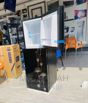 Shop Pearl Pf-217t 2b(Black)2 Door Electric Fridge,Mirror,