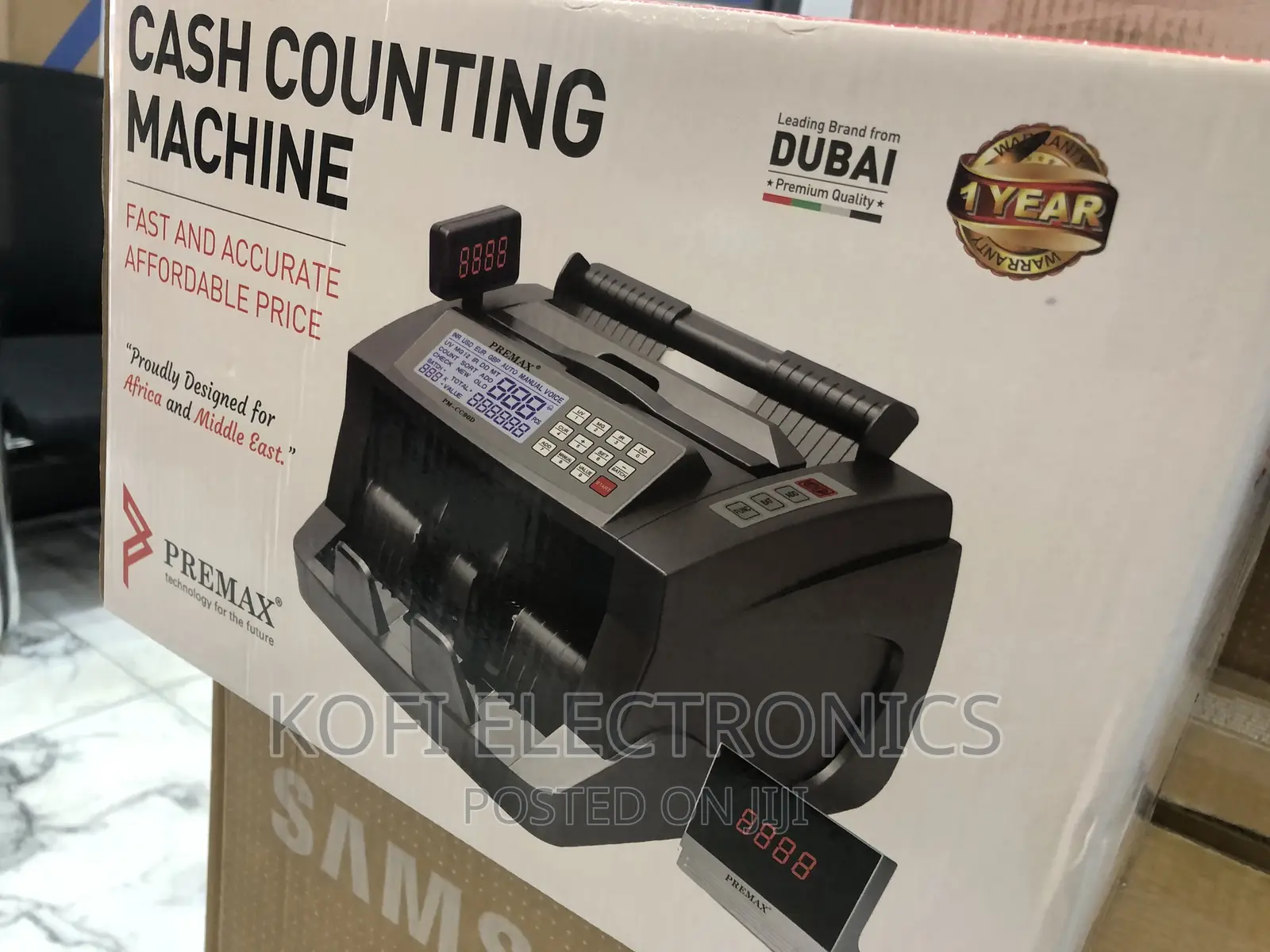 Premax PM-CC90D Note Counting Machine With Batch Function