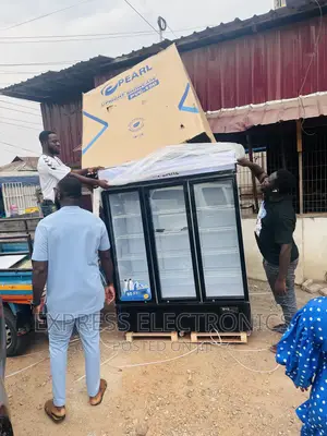 PVC-150 Three Doors White Display Fridge Pearl.