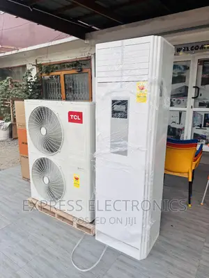 TCL Floor Standing Air Conditioner5hp White Free Standing