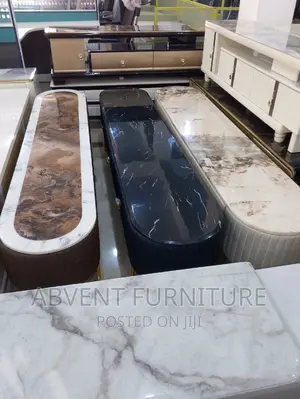 Executive Marble TV Stand