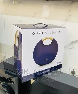 Brand New Onyx Studio 6 Bluetooth Speaker(Blueblack).