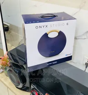 Original Onyx Studio 6 Bluetooth Speaker(Blueblack).