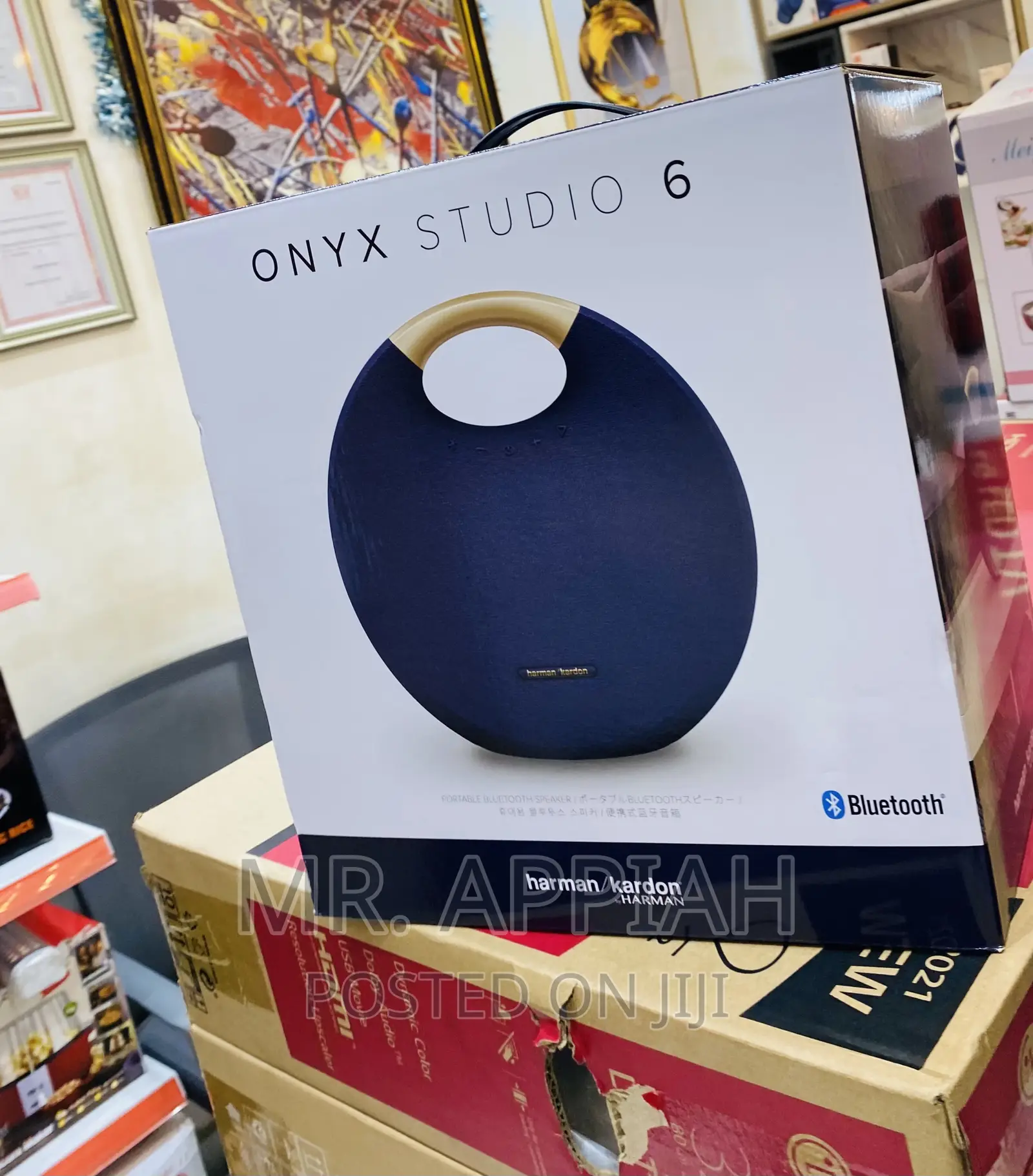 Shop Onyx Studio 6 Bluetooth Speaker(Blueblack).