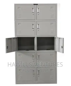 10 Door Metal Cabinet