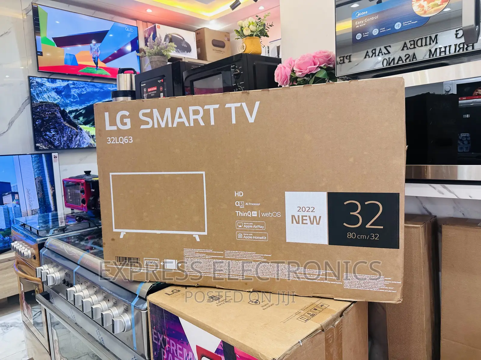 Available Now at 10gig Store LG Tv FHD Smart 32”LQ63