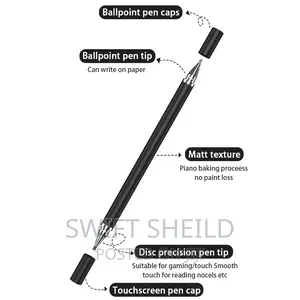 Universal 2 In 1 Stylus Pens And Pencil