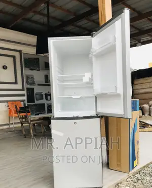 Fast Cooling Zara 240bf 2 Door Electric Fridge,Gray