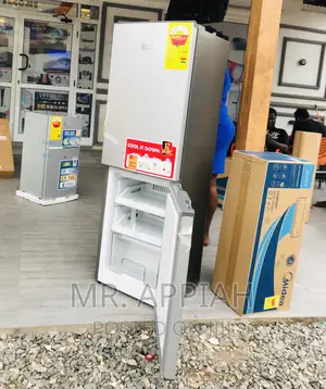 Extremely Cooling Zara 240bf 2 Door Electric Fridge,Gray.