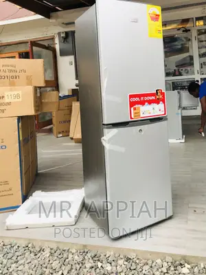 Energy Saving Zara 240bf Double Door Electric Fridge,Gray