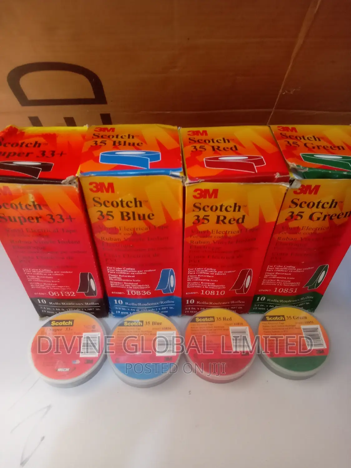 3m PVC Scotch Vinyl Insulation Tape