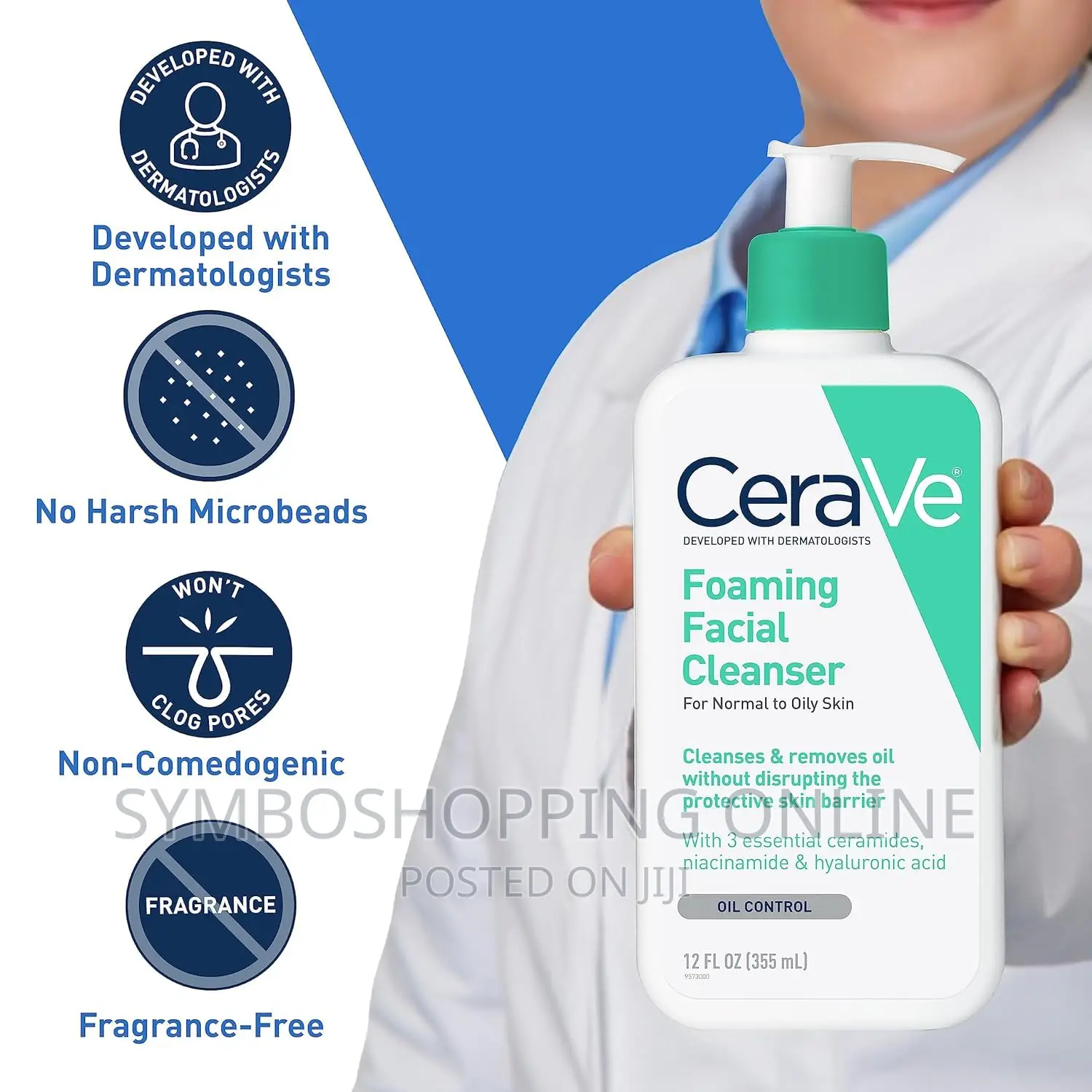 CERAVE Foaming Facial Cleanser 355ml