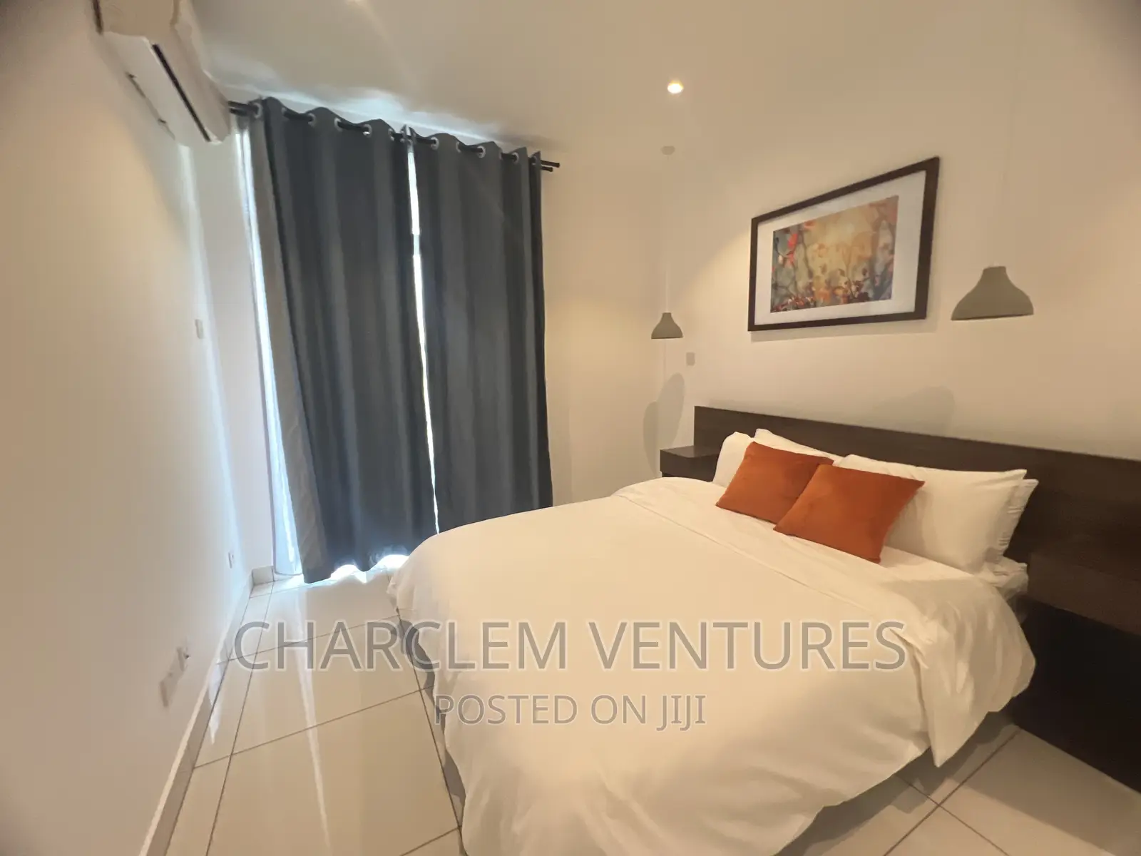 Furnished 1bdrm Apartment in Charclem Ventures, Cantonments for rent