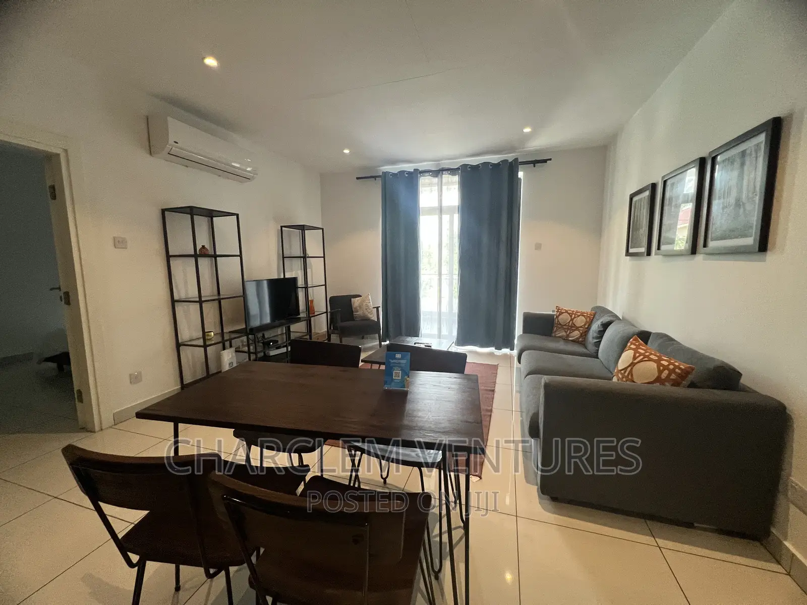 Furnished 1bdrm Apartment in Charclem Ventures, Cantonments for rent