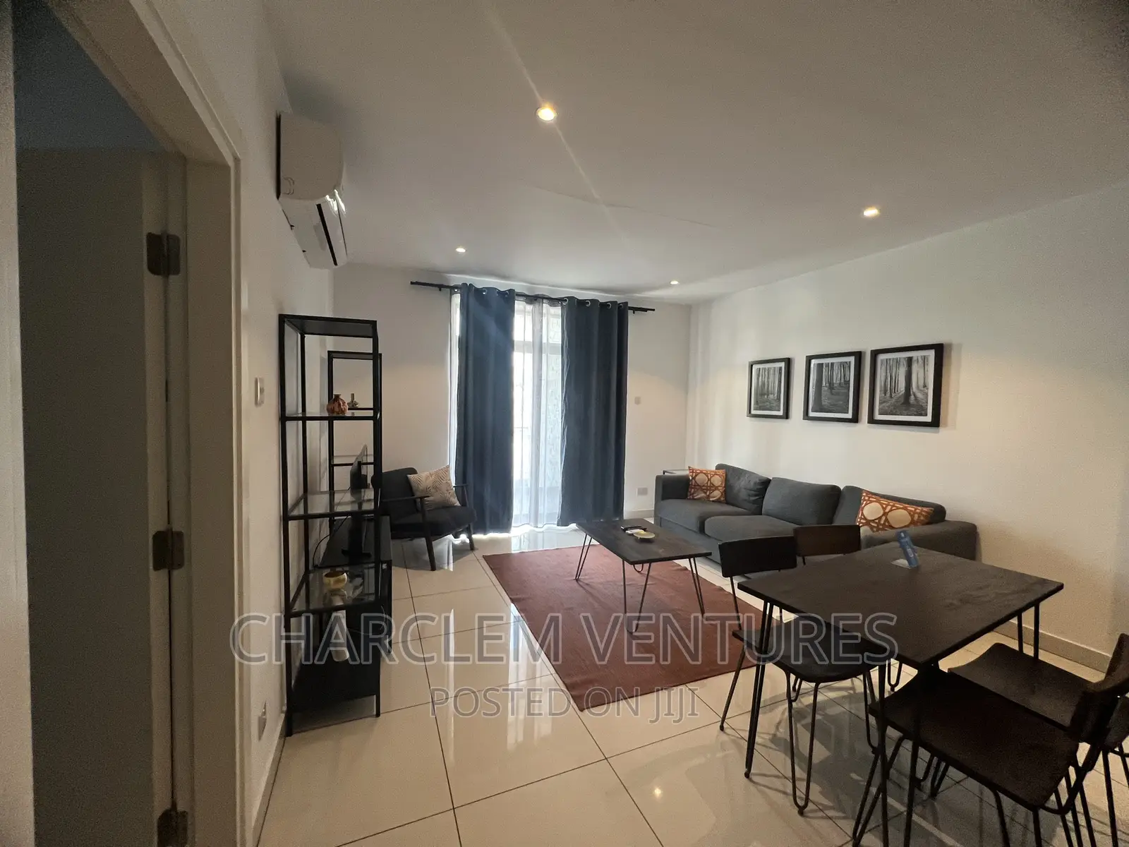Furnished 1bdrm Apartment in Charclem Ventures, Cantonments for rent