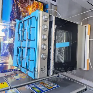 Silver Colour Nasco_60mx60m 4 Burner Gas Cooker
