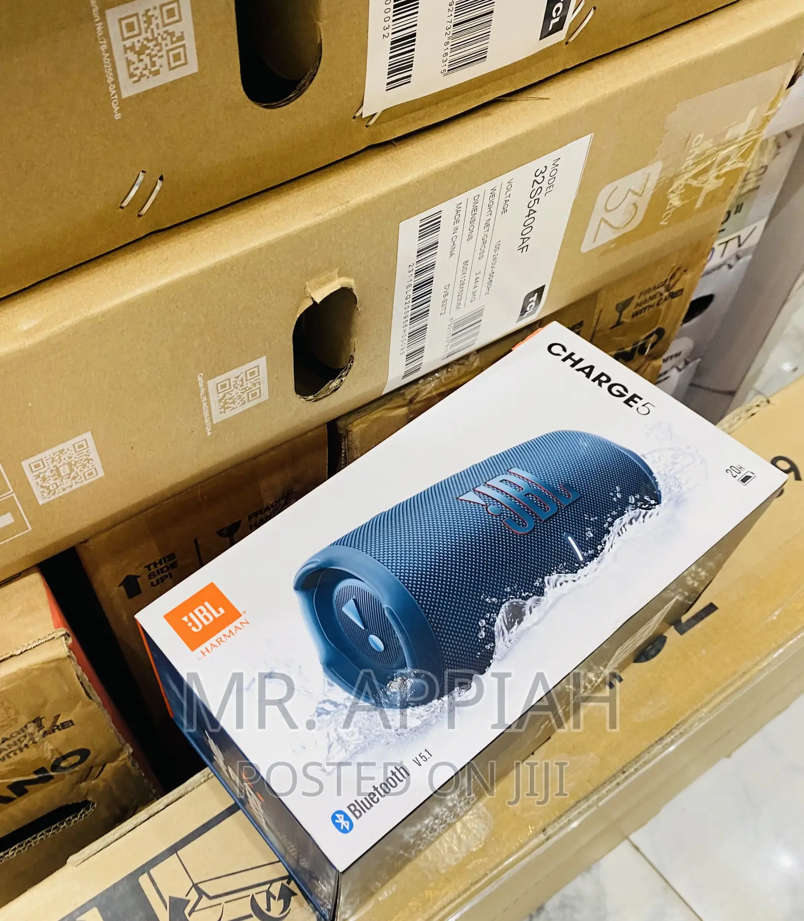 Affordable JBL Charge 5 Waterproof Speaker,Blueblack.