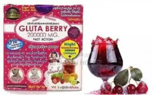 Gluta Berry 200000MG Super Skin Whitening/Anti-Aging