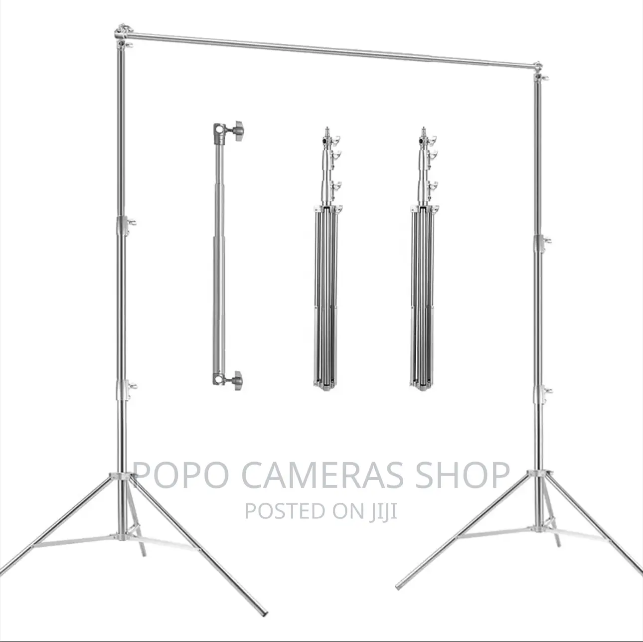 2.8x3m Silver Backdrop Support System