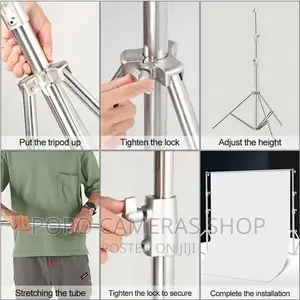 2.8x3m Silver Backdrop Support System