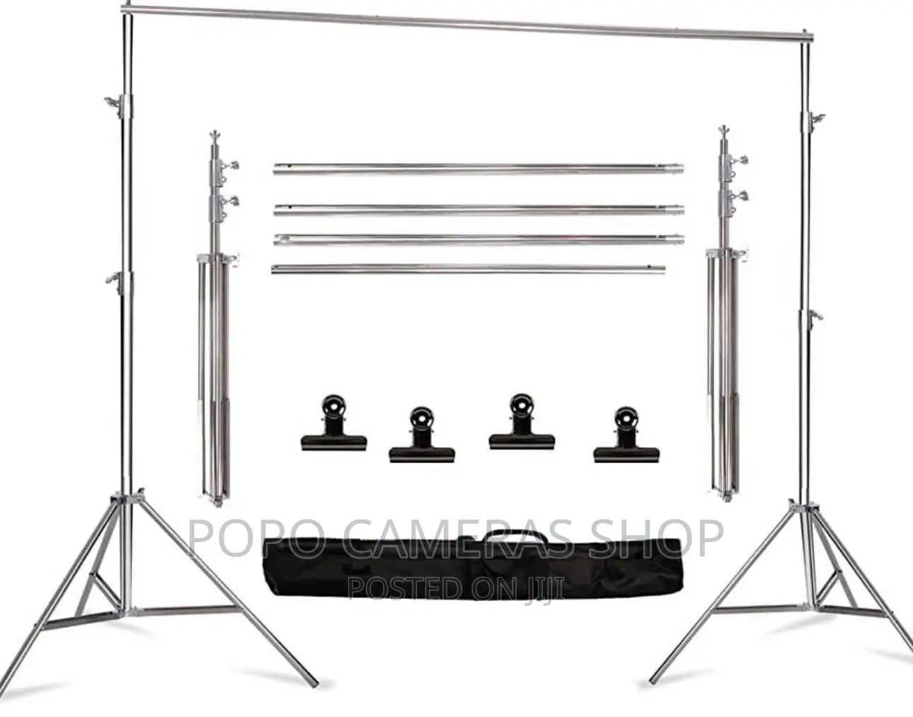 2.8x3m Silver Backdrop Support System