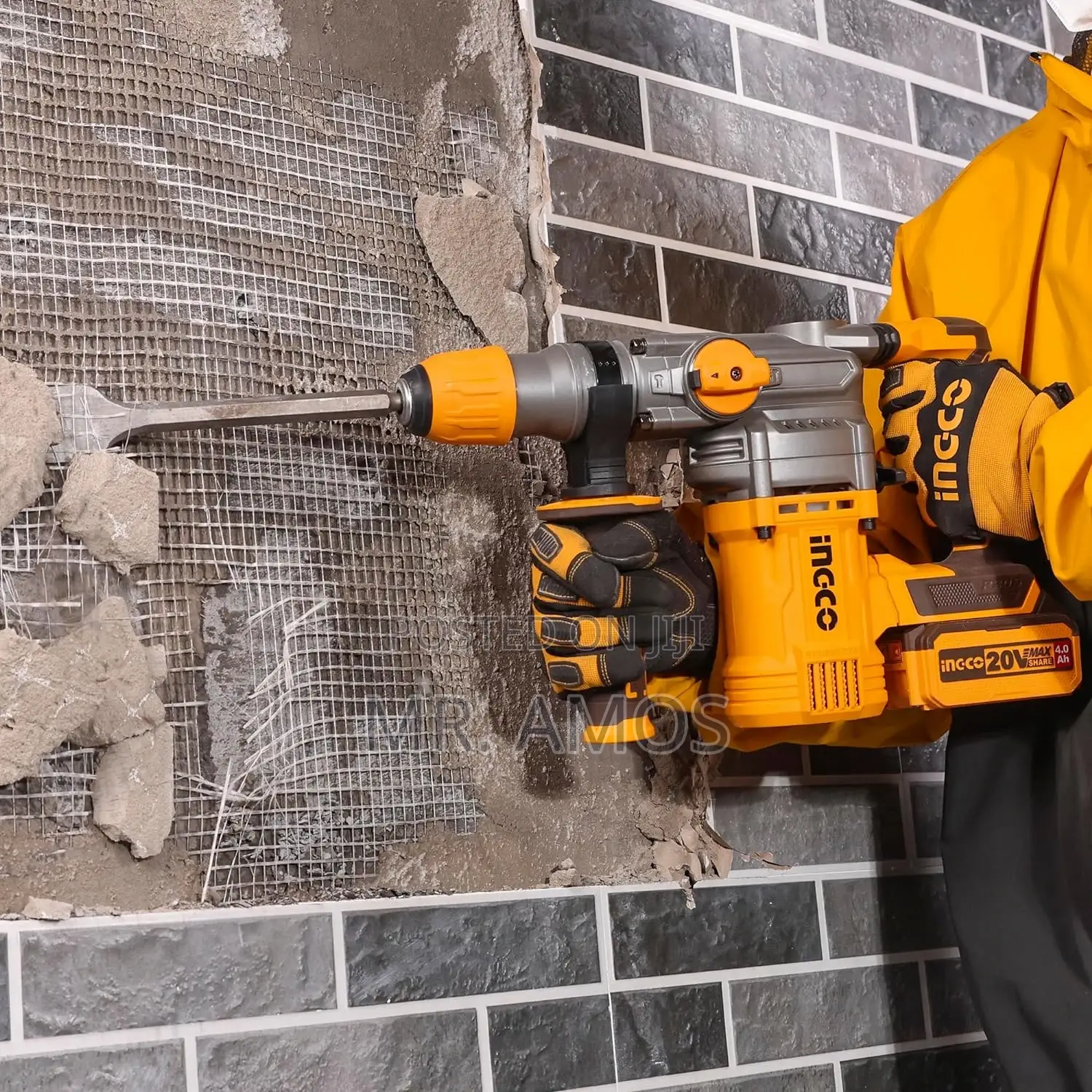 Ingco Brushless Lithium-Lon Rotary Hammer - Crhli202882