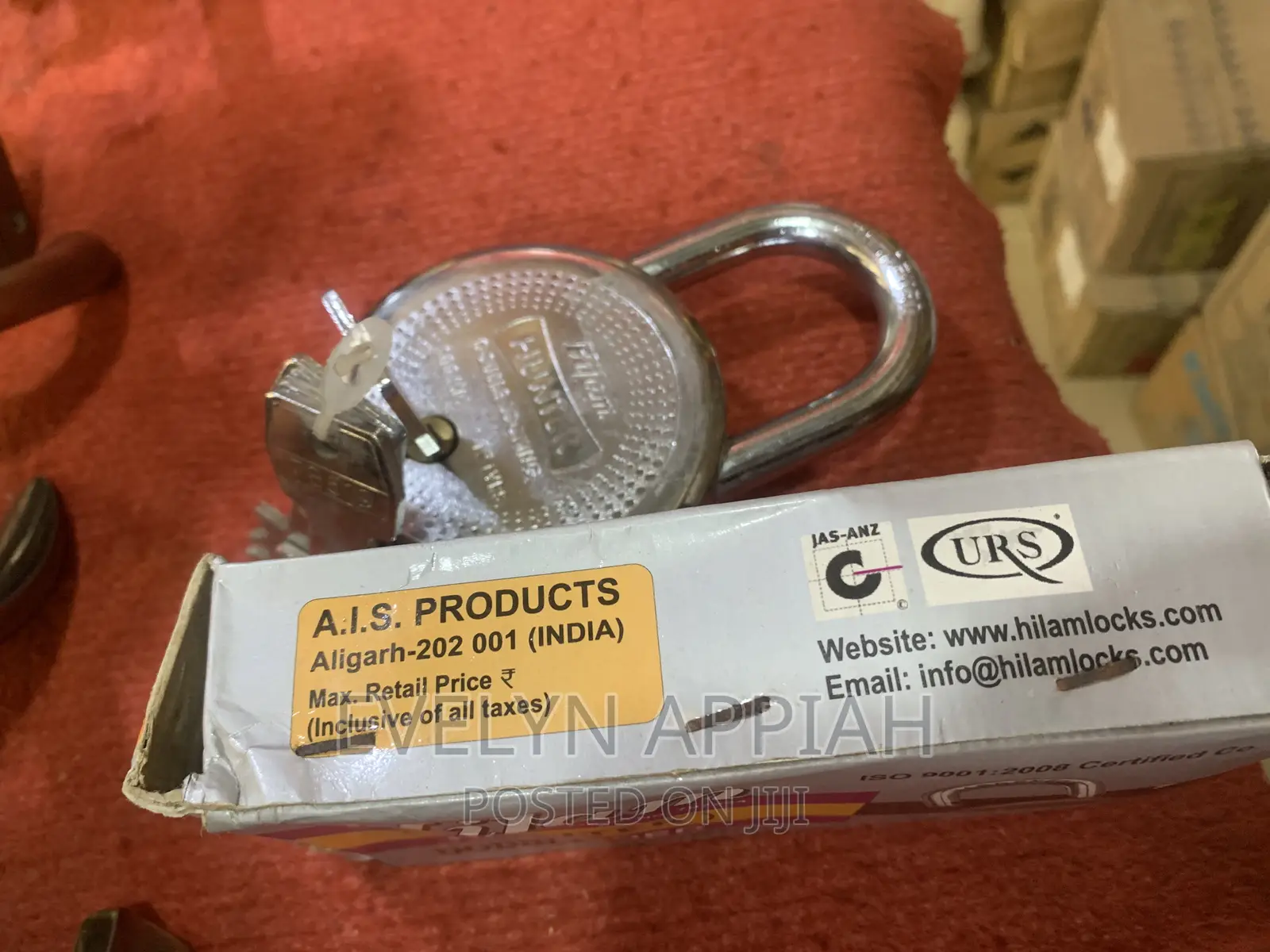 Hunter Padlock 100mm