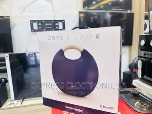 Portable Sleek Black Onyx 6 Studio Bluetooth Speaker